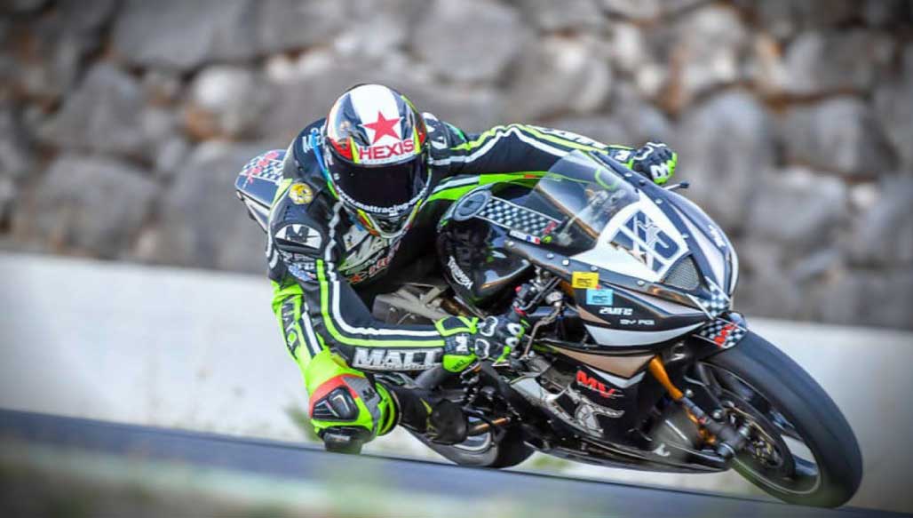 2017, Premier cuir moto matt racing fonctionnel 
